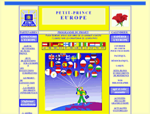 Tablet Screenshot of petit-prince-europe.org